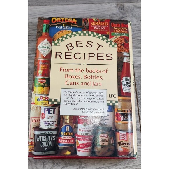 Best Recipes from the Backs of Boxes Bottles Cans and Jars Dyer Cookbook Vintage - Picture 2 of 10